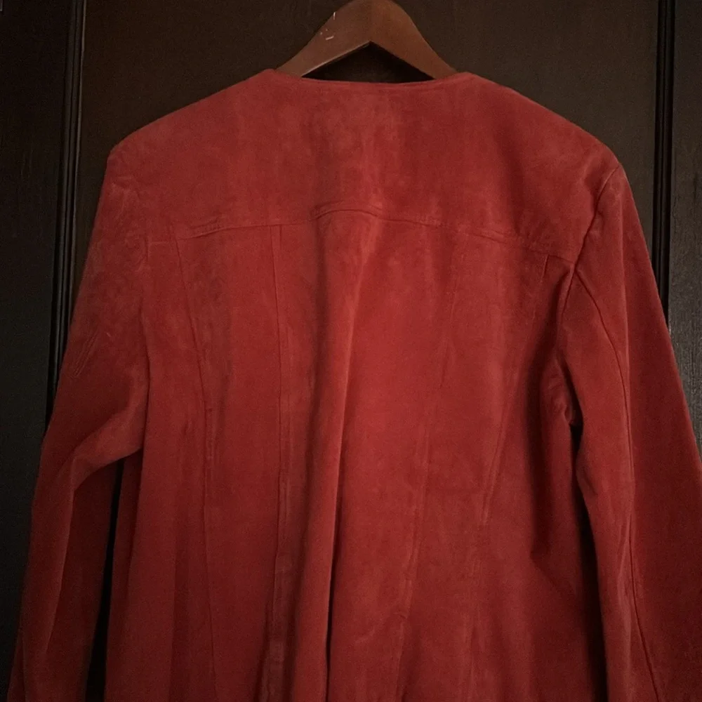 Vintage Bernardo Suede Jacket - Picture 7 of 10